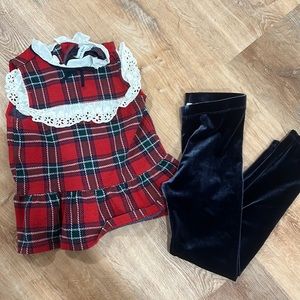 Janie and Jack Holiday Outfit size 6